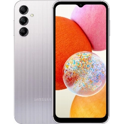 Смартфон Samsung Galaxy A14, 6.128 ГБ, серебристый